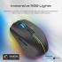 Promate Kitt  Wireless Mouse, Ergonomic 500mAh Rechargeable LED Backlit Mice